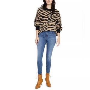 SANCTUARY Womens Long Sleeve Crew Neck Sweater